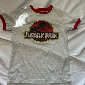 Jurassic Park Kids T-Shirt - (xs women’s crop t)